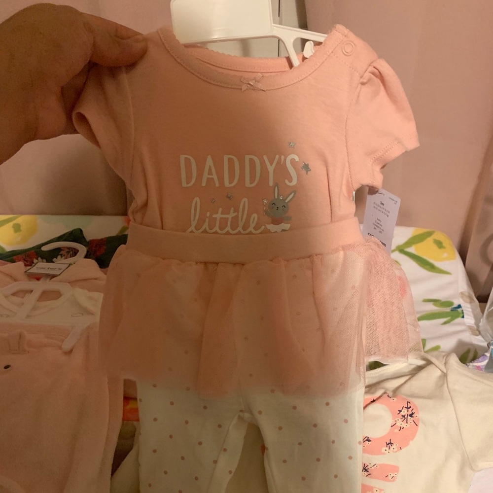 Baby girl Carter’s tutu outfit